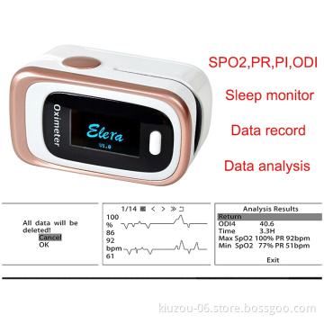 Portable monitor fingertip oximero blood oxygen saturation oxymete monitor pulse oximete